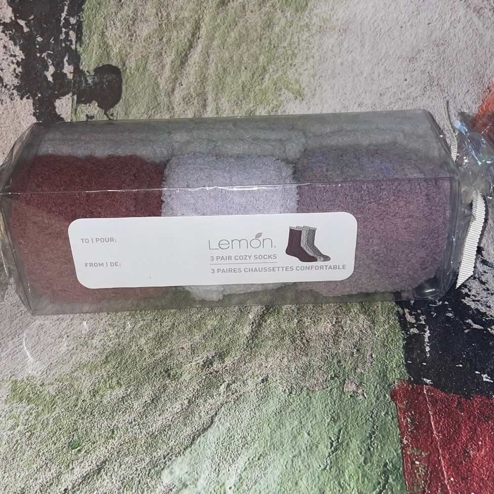 Free People Lemon Cozy Socks Pack